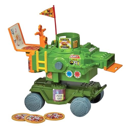 PlayMates Teenage Mutant Ninja Turtles Classic Pizza Thrower Vehicle - Image 1