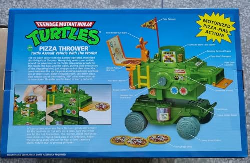 PlayMates Teenage Mutant Ninja Turtles Classic Pizza Thrower Vehicle - Image 5