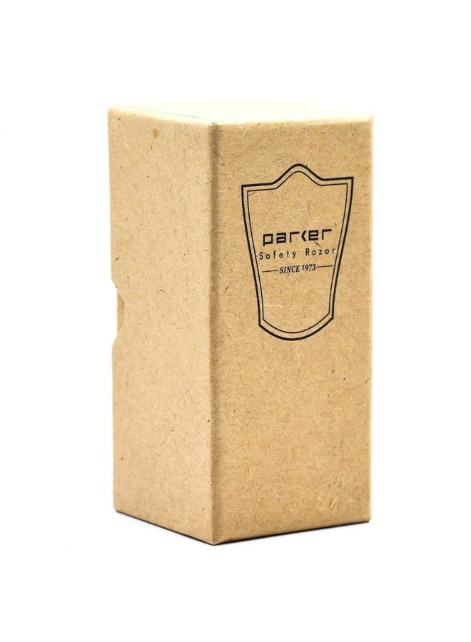 Parker Safety Razor Parker King Size Pure Badger Bristle Shaving Brush – Brush Stand Included - Overszied 24mm 3-Band-Badger Brush Knot - Generates a Giant Lather - Image 4