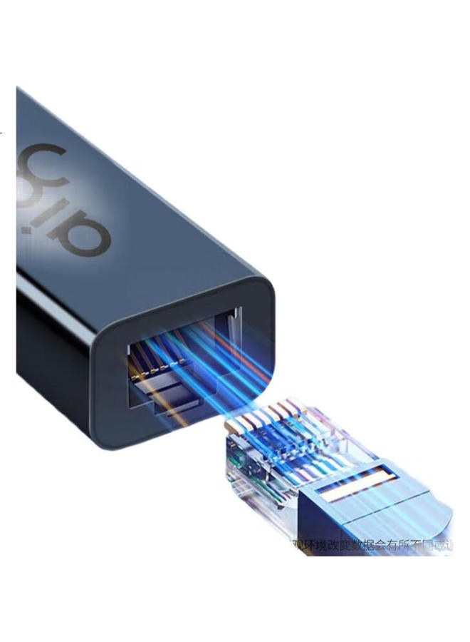 aigo Usb To Rj45 Gigabit Ethernet Adapter, Network Cable Converter, Laptop Docking Station, Compatible With Lenovo, Xiaomi, Huawei, Apple, R02A (Metal) - Image 3