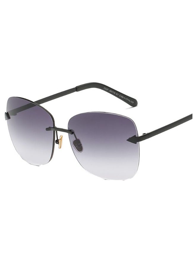 Women's Rimless Frame Sunglasses - Image 1