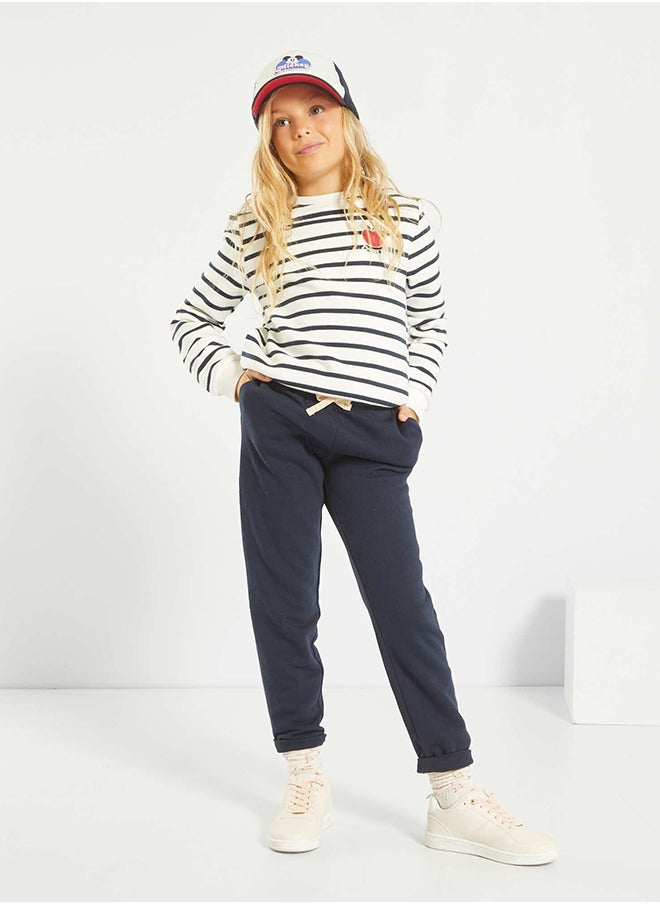 Kiabi Sweatshirt fabric joggers with elasticated waist  - Image 2