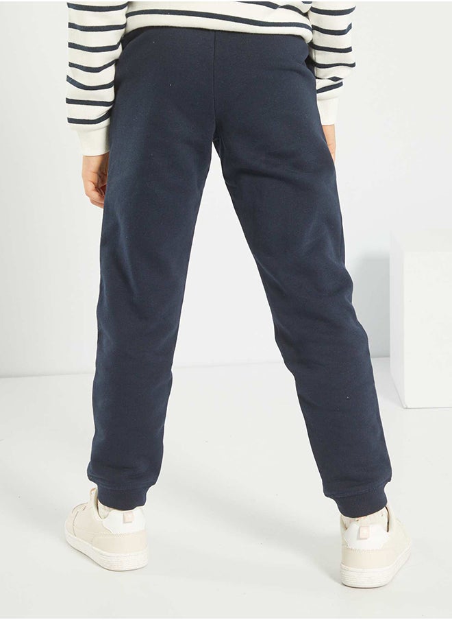 Kiabi Sweatshirt fabric joggers with elasticated waist  - Image 4
