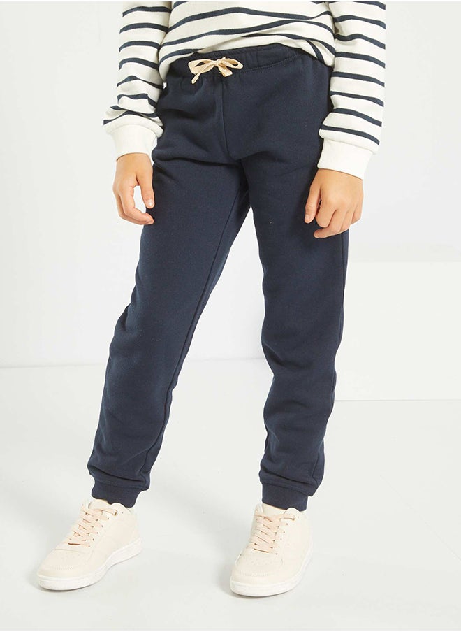 Kiabi Sweatshirt fabric joggers with elasticated waist  - Image 1