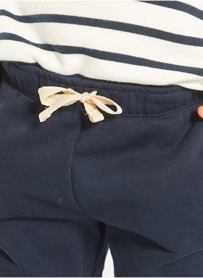 Kiabi Sweatshirt fabric joggers with elasticated waist  - Image 3
