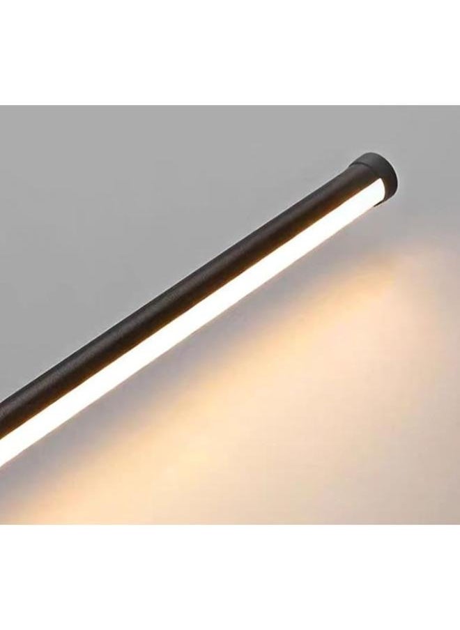 Eoptify Long Strip Led Wall Light, Modern Led Wall Lamp with 3 Color, Adjustable Black Long Strip Lamps, Aluminum Wall Lights for Living Room, Bedroom, Stairs & Balcony, Led Long Wall Light (100CM)  - Image 2