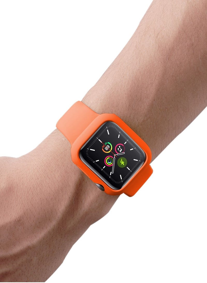 GULFLINK Silicone Watch Band 220mm Length for Apple iWatch 7 45mm - Image 3
