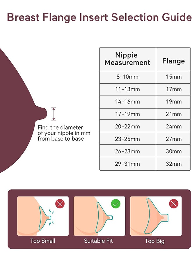 Momcozy Flange Insert 17 mm for M9 - Image 2