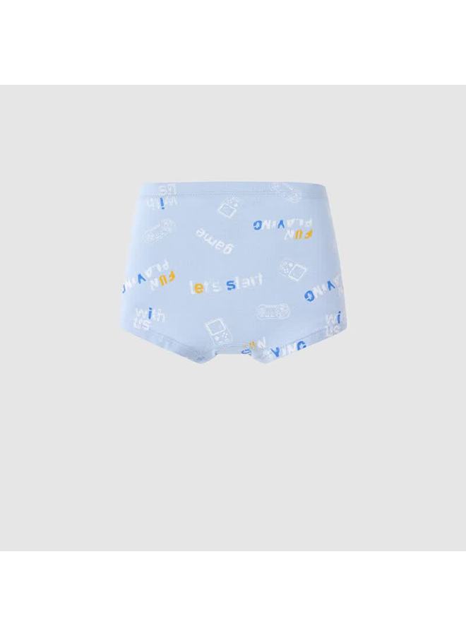 Yeehoo Kids Antibacterial Boxer Briefs Ultra-soft Breathable Comfortable All-season Skin-friendly Boys' Boxer Shorts For Older Children - Image 4