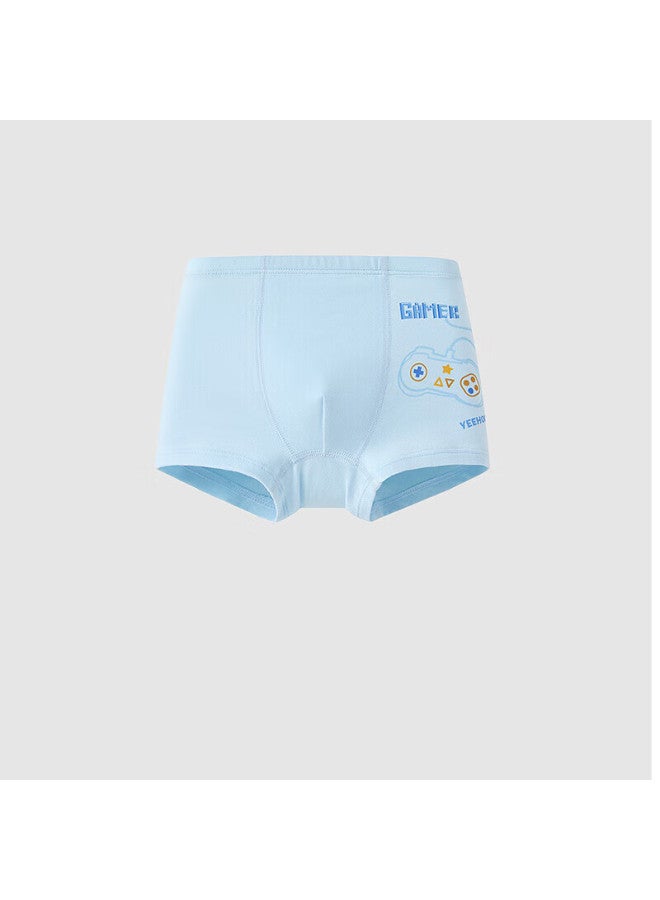 Yeehoo Kids Antibacterial Boxer Briefs Ultra-soft Breathable Comfortable All-season Skin-friendly Boys' Boxer Shorts For Older Children - Image 1