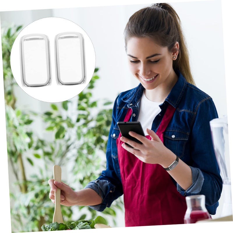 Gadpiparty 2pcs غطاء حماية من مادة TPU مع تغطية كاملة للشاشة لساعة اليد ضد الخدوش - Image 5