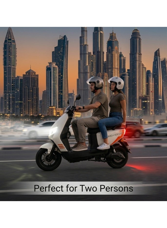 Wind Horse M5 Pro Electric Bike 1500W Powerful Motor, 80KM/H High-Speed, 60V 20Ah, 50KM Range, 14-Inch Tires, Carbon Alloy Frame, NFC Smart Keys, Dual Suspension – Ultra Performance E-Bike for Adults - Image 2