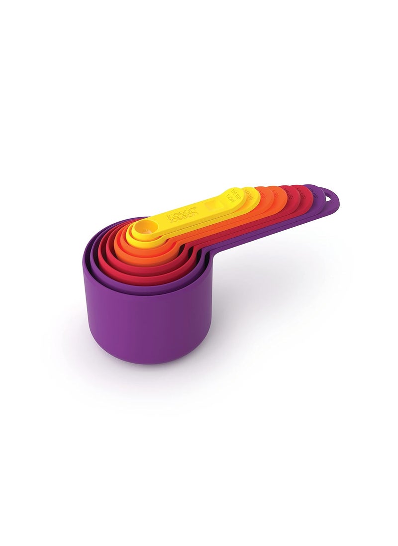 Joseph Joseph Joseph Joseph Nest Plastic Measuring Cup Set 8Pieces Yellow Standard 40019  - Image 1
