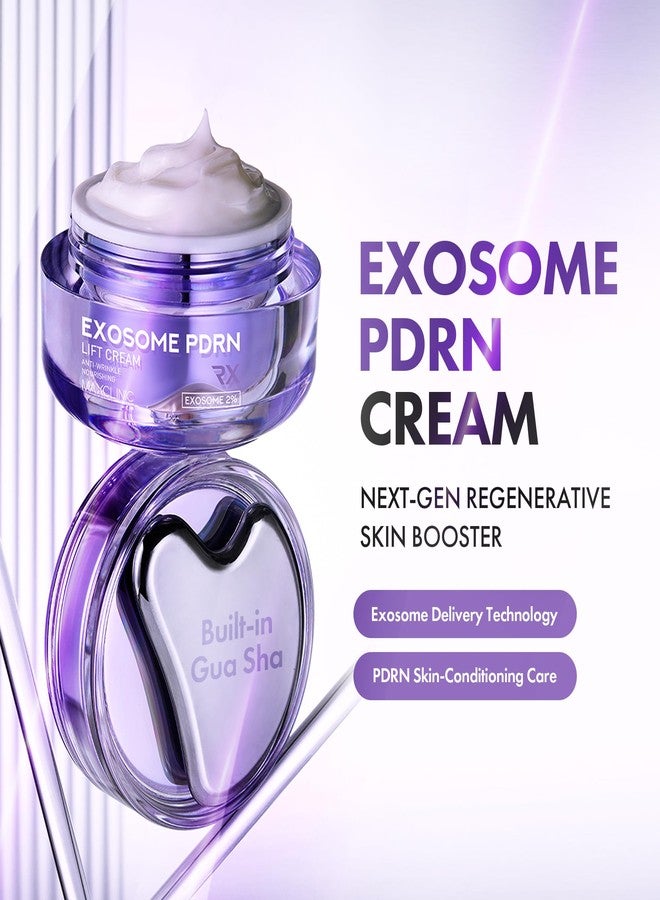 MAXCLINIC Exosome PDRN Repair Cream - Age-Defying & Firming Face Cream Moisturizer with Collagen, Hyaluronic Acid, Salmon & Plant-Based PDRN for Elasticity & Fine Lines - Korean Skin Care 1.69 fl oz - Image 2