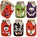 Giiffu 50Pack Halloween Mason Jar Cards with 50 Clear Treat Bags DIY Treat Goodie Bags for Kids Small Candy Snacks School Halloween Party Favors Classroom Prizes Gift Exchange Supplies - Image 3