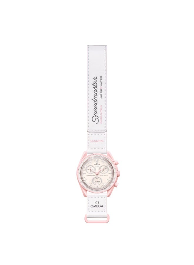 Swatch MoonSwatch Bioceramic Mission to Venus SO33P100 - 42 mm - Pink - Image 5