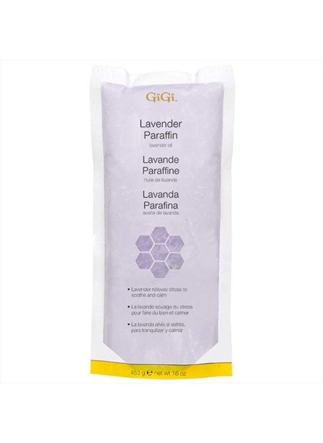 GiGi Lavender Paraffin Wax with Grape Seed Oil, 16 oz  - Image 1