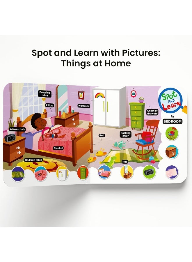 اكتشف وتعلم بالصور (سلسلة التعلم المبكر مع البطريق): مجموعة من 5 كتب لوحية ممتعة وتفاعلية لتطوير مهارات الملاحظة والمفردات للأطفال، الصغار - Image 4