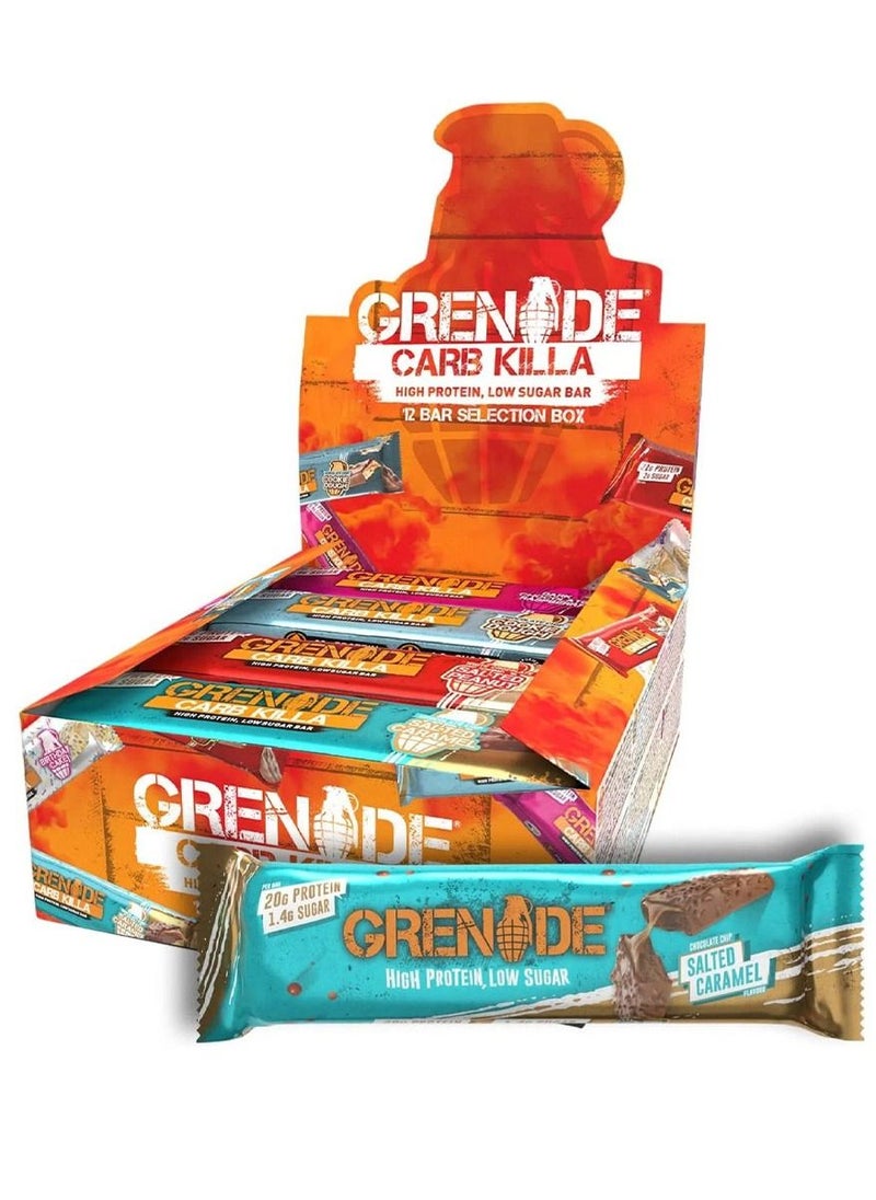 Grenade Carb Killa Selection Box 60g Pack of 12 - pzsku/Z7804762A1787DE3F423CZ/45/_/1685450587/37287f77-5e1b-42dc-bae9-4b59e5db2c6f