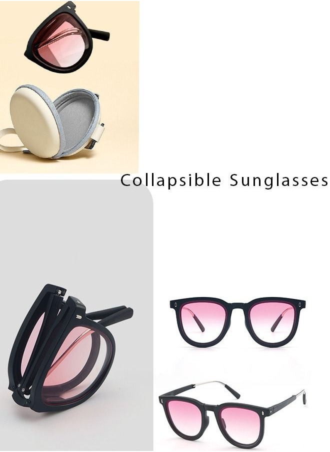 Generic - UV resistant folding Polarized Sunglasses (with glasses case) - Image 1
