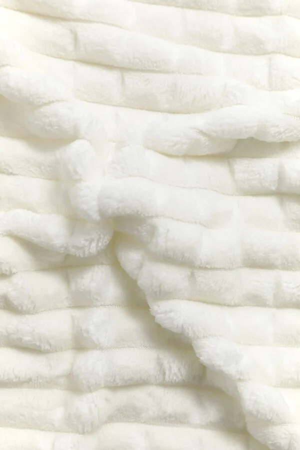 فافورا Modern Line 3 Piece Blanket Set - Ecru