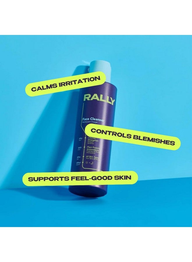 رالي منظف الوجه الرغوي الكريمي ذو الأساس النباتي، تركيبة نظيفة، تنظيف يومي لطيف + مضادات الأكسدة لمرحلة ما قبل المراهقة + العناية بالبشرة المعتمدة من الرياضيين، 6 أونصة - Image 5