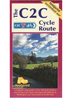 The C2C Cycle Route: A footprint map-guide to the 138 mile Sea to Sea Cycle Route 