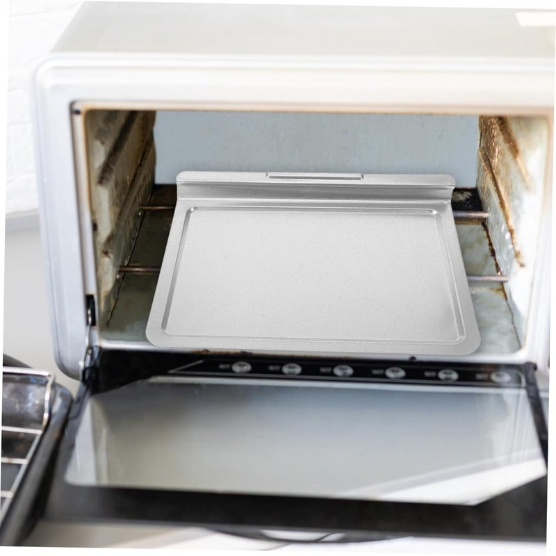 LABRIMP Electric Oven Crumb Tray Easy Clean Drip Pan for Baking and Roasting Reusable Grill Drip Pan for Oven Bottom for Mess Cooking - Image 4