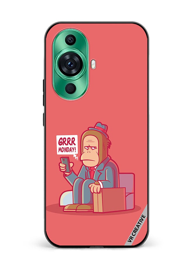 VR CREATIVE Protective Case Cover For Huawei nova 11 Ultra Mondays Design Multicolour - Image 1