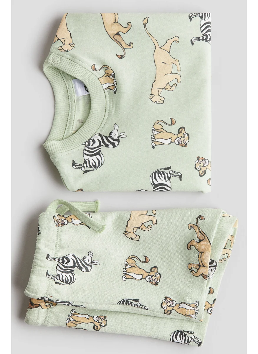 اتش اند ام 2-Piece Printed Set