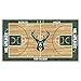 FANMATS FANMATS - 9494 NBA Milwaukee Bucks Nylon Face NBA Court Runner-Small 24x44 - Image 2