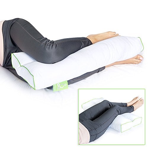 Sleep Yoga 2-Pack Pillow Cover Case for Sleep Yoga® Knee Pillow (Grey) - Image 2