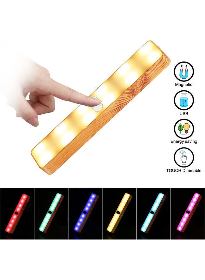 Captaintech Portable  Touch Night Lamp Multicolour 19cm  - Image 1