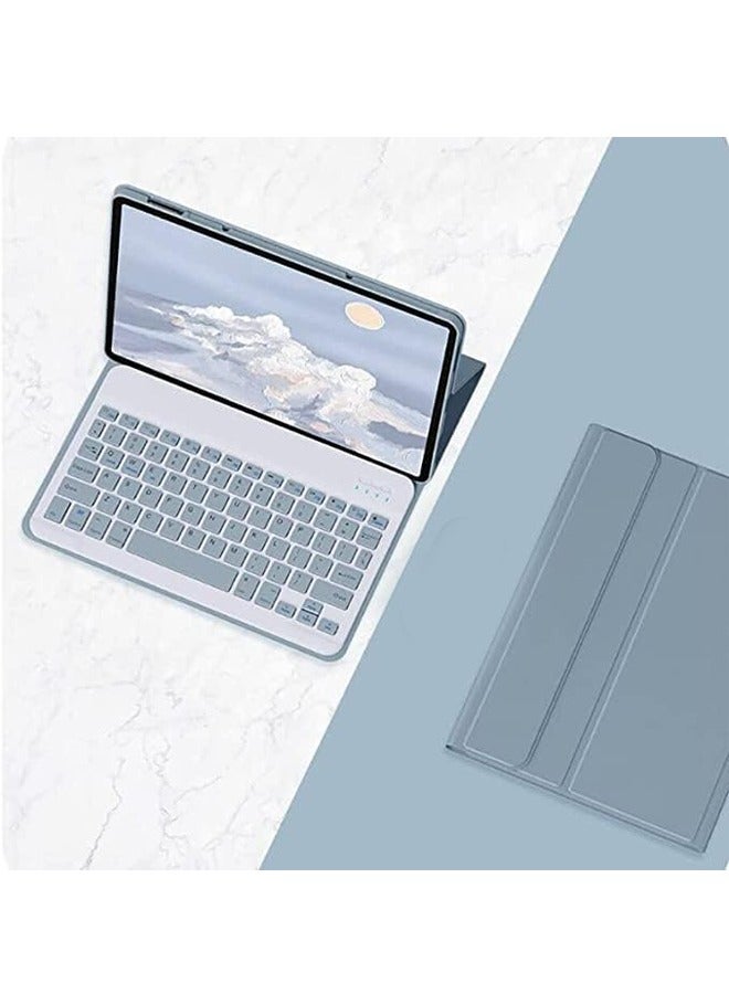 حافظة لوحة المفاتيح لجهاز Xiaomi Pad 6/pad 6 Pro 2023 مقاس 11 بوصة، حامل قلم لوحة مفاتيح لاسلكي قابل للفصل غطاء ذكي من الجلد النحيف