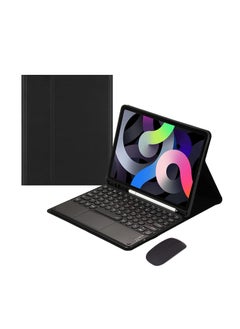 Aookay [3 in 1] Arabic English Keyboard Case for iPad Air 13" M3/M2 (7th/6th, 2025/2024) with Bluetooth Mouse, Lightweight Magnetic Stand Case with Pen Holder, Detachable Touch Keyboard [Pen Not Included]  - Image 1