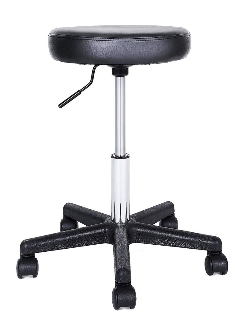 SONGMICS SONGMICS Black LJB61B Height-Adjustable Lab Chairs for Laboratory, Science Lab, Testing Lab Chairs (35x35x58cm)  - Image 1