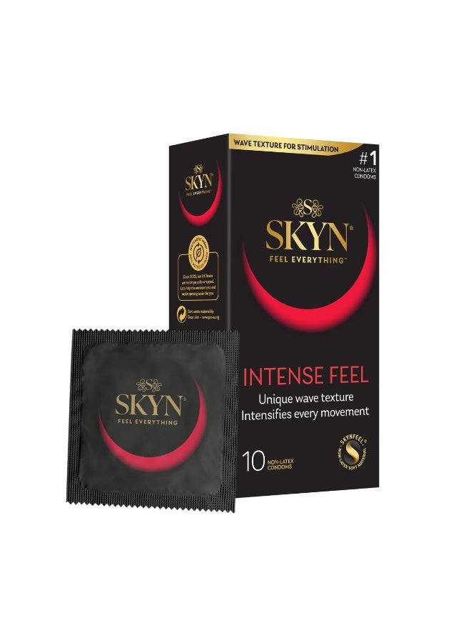 SKYN Intense Feel Non-Latex Condoms (10 Pack) - Image 1