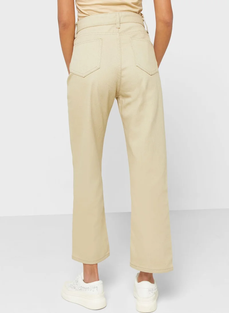 Ginger Straight Fit Colored Jeans