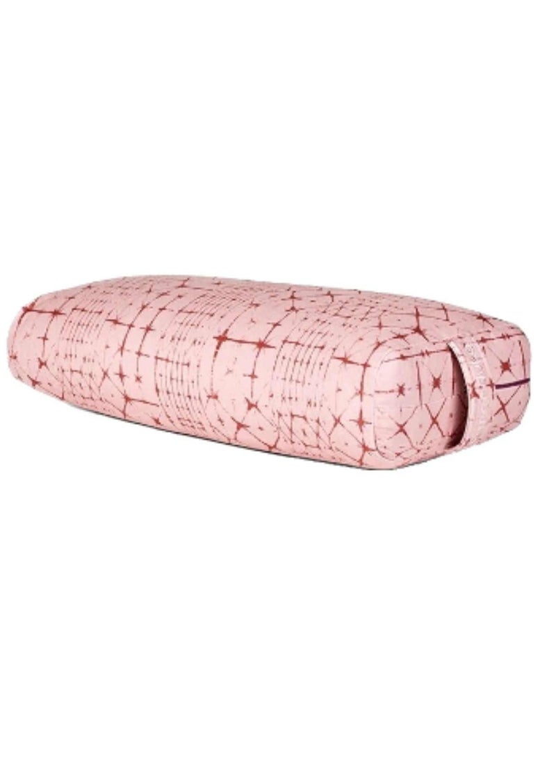Manduka Enlight Rectangular Bolster Star Dye Coral Standard  - Image 1