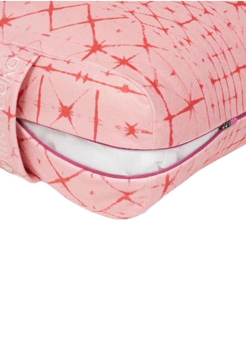 Manduka Enlight Rectangular Bolster Star Dye Coral Standard  - Image 3