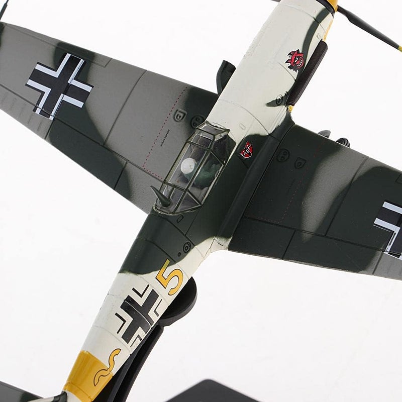 109 Diecast Aviation Fighter Plane Model Toy with Alloy Material Retractable Landing Gear and Collector Stand Suitable for Gift Giving Home - Image 4