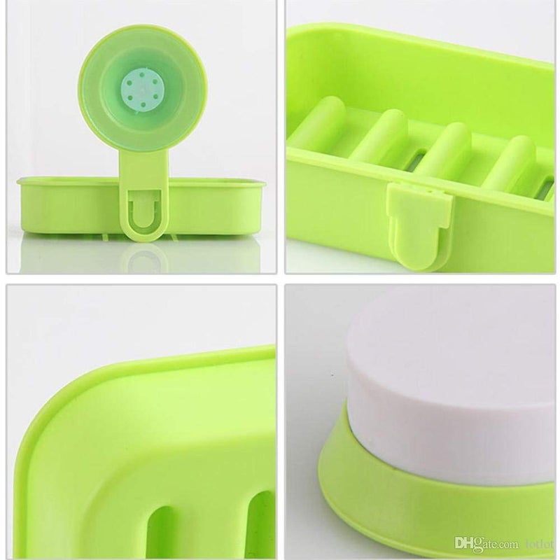 kytaste Bathroom Storage Shelf & Kitchen Storage Suction Cup Multi Storage Caddy Holder Stand - Image 5