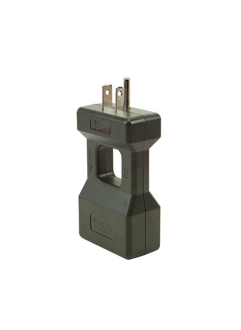 Klein Tools Klein Tools 69409 Line Splitter for Clamp Meter, Measures up to 15A Current Draw, 10x Measurement, Designed for North American Outlets  - Image 5