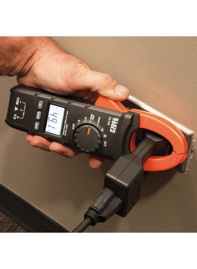 Klein Tools Klein Tools 69409 Line Splitter for Clamp Meter, Measures up to 15A Current Draw, 10x Measurement, Designed for North American Outlets  - Image 3