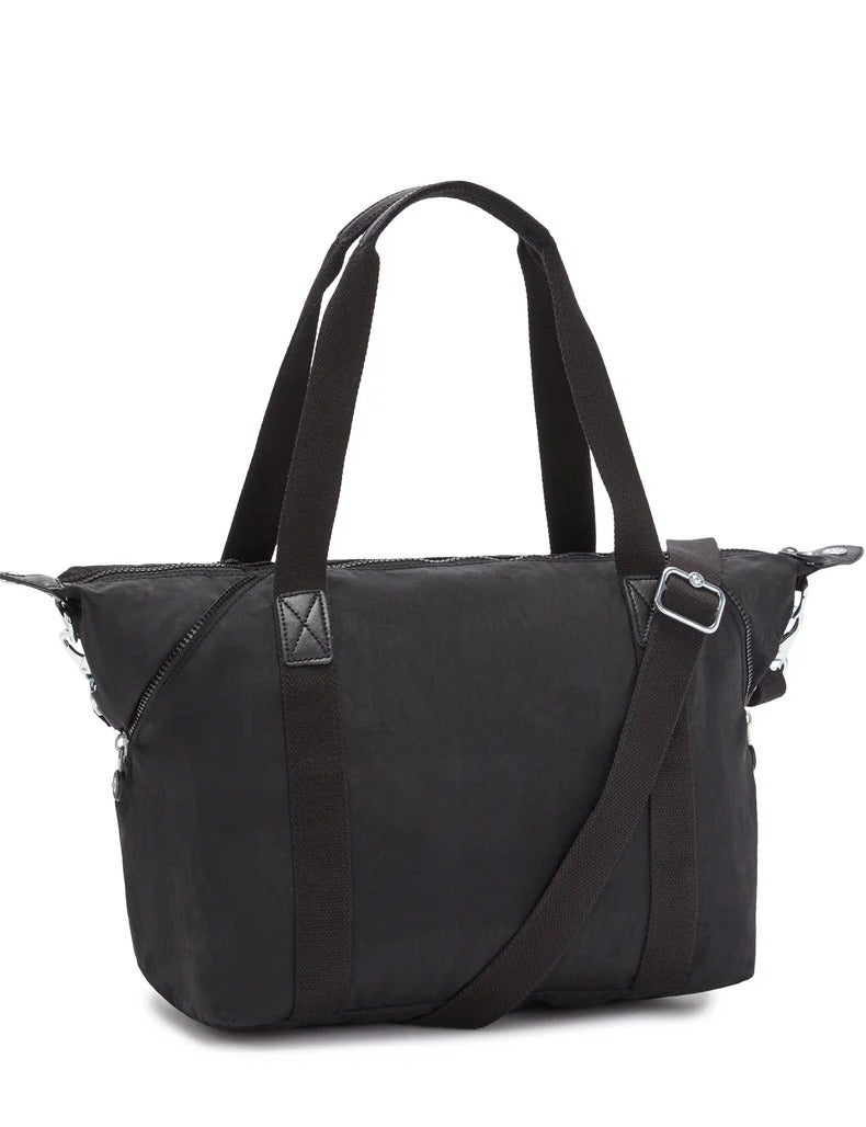 كيبلينغ حقيبة يد كبيرة للجنسين باللون الأسود الفني - Image 2