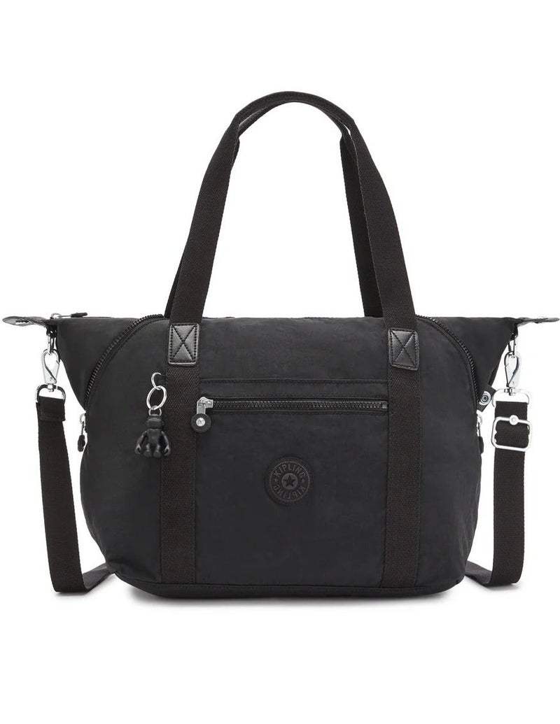 كيبلينغ حقيبة يد كبيرة للجنسين باللون الأسود الفني - Image 1