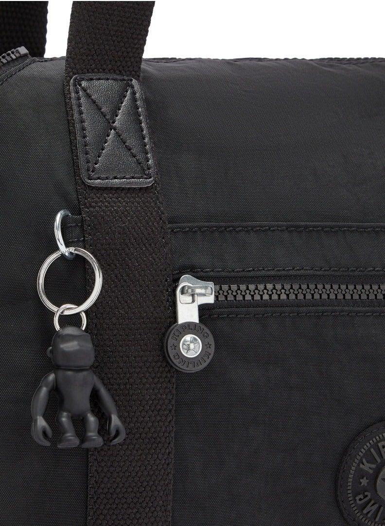 kipling art m large unisex tote - black noir - Image 5