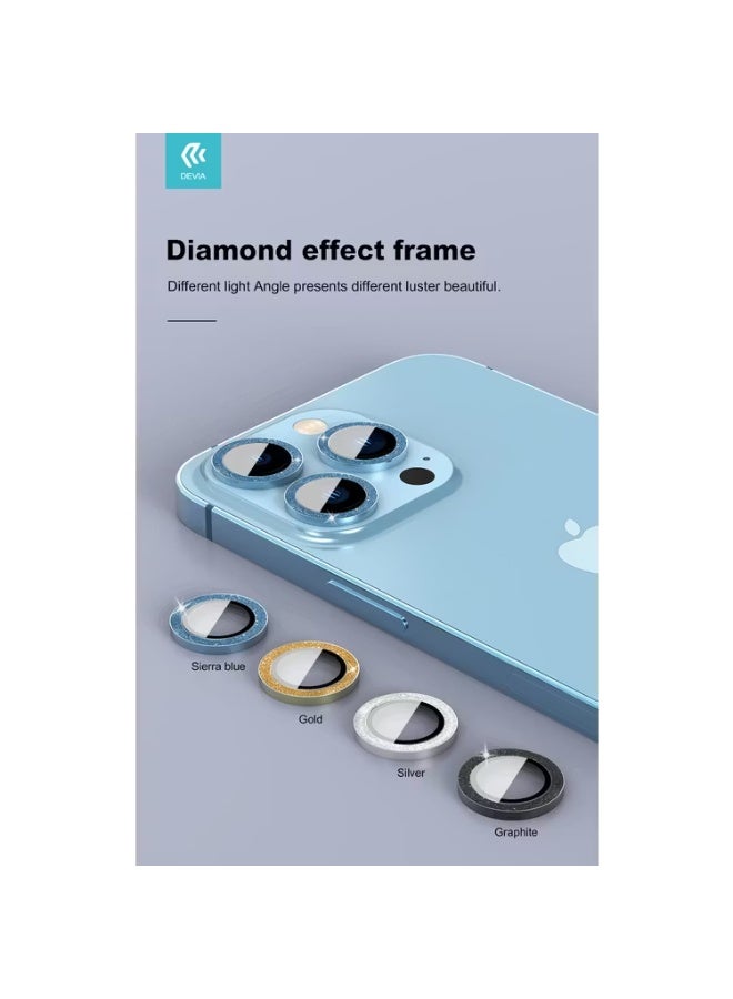 Devia Diamond Lens Protector(3PCS) For iPhone 12 Pro (6.1") - Image 4