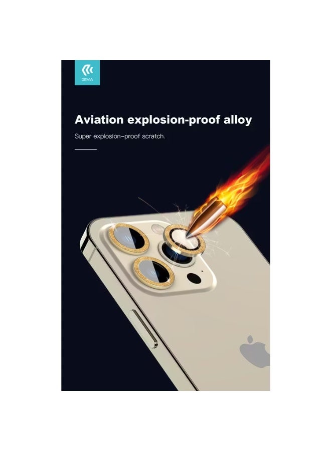 Devia Diamond Lens Protector(3PCS) For iPhone 12 Pro (6.1") - Image 5