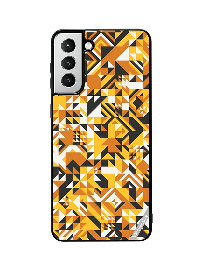 VR CREATIVE Protective Case Cover For Samsung Galaxy S22 5G Geametrical Design Multicolour - Image 1